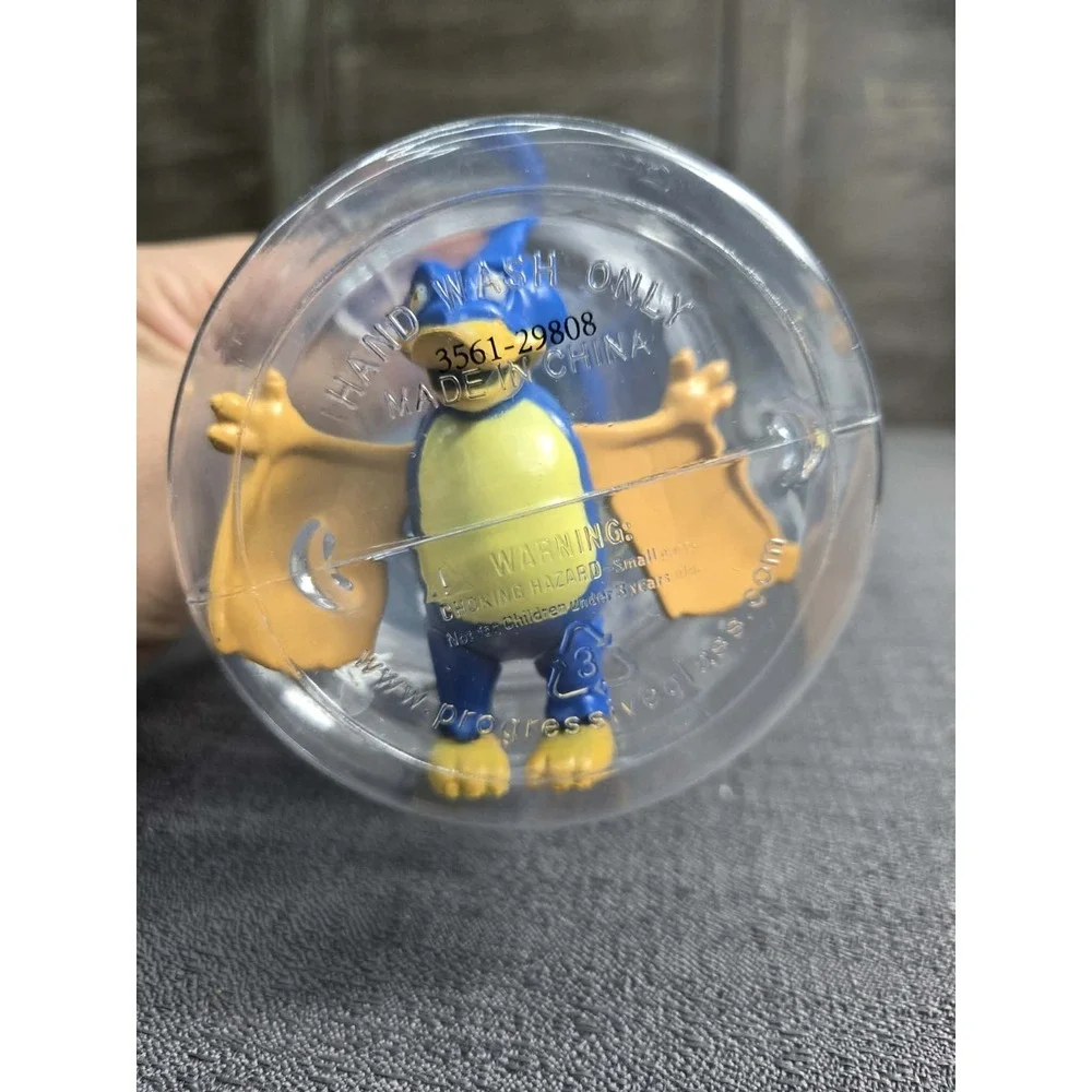 Rainforest Cafe T-Rex Pterodactyl Souvenir Cup Figure Straw Complete Set
